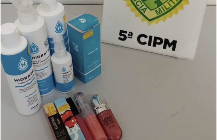 Mulher é detida após furtar cosméticos em farmácia de São Tomé