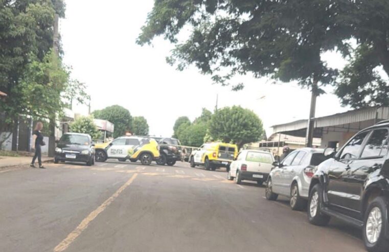 Suspeito morre em confronto com a PM durante cumprimento de mandado em Campo Mourão