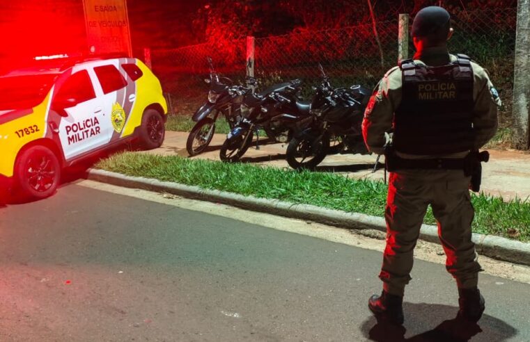 OPERAÇÃO DE TRÂNSITO RESULTA NA APREENSÃO DE MOTOCICLETAS EM CIANORTE