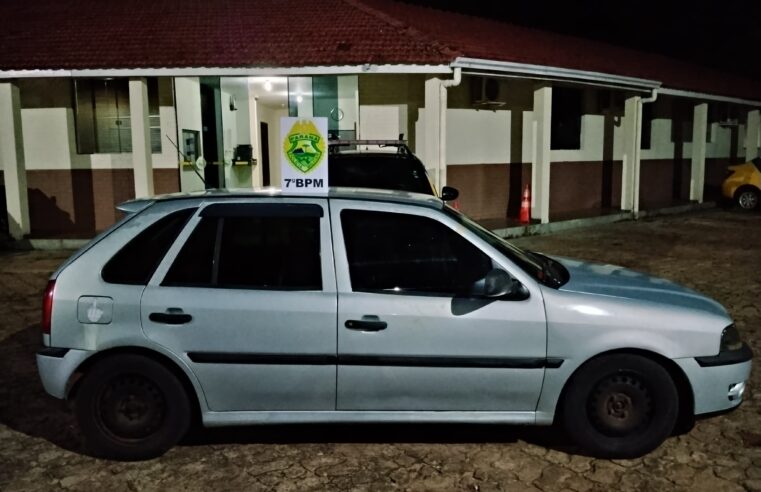 Motorista sem habilitação é flagrado realizando manobra perigosa em Goioerê