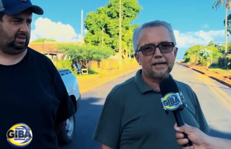 TUNEIRAS DO OESTE AVANÇA: Estrada da Glória já tem 50% da pavimentação concluída e distritos.