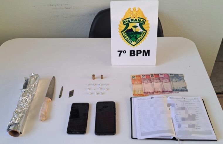 Três pessoas são presas por tráfico de drogas após ação policial em Tapejara