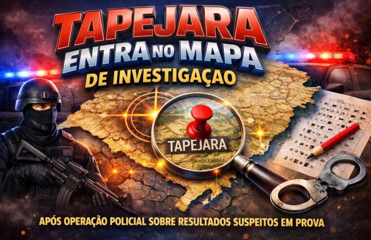 Tapejara no centro de investigação: polícia apura esquema suspeito em prova educacional no Paraná