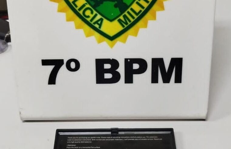 ROTAM apreende droga para consumo pessoal durante patrulhamento em Cruzeiro do Oeste