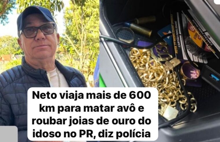 Jovem de 18 anos é preso suspeito de matar o próprio avô durante assalto em Ubiratã, no Paraná