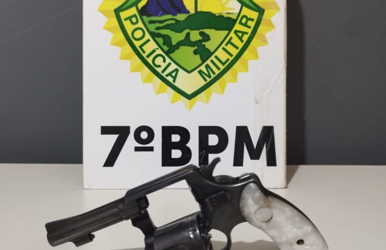 POSSE ILEGAL DE ARMA DE FOGO É REGISTRADA EM RONDON