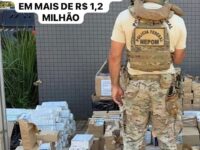 PILOTO É DETIDO COM CARGA ILEGAL DE ANABOLIZANTES, MEDICAMENTOS PARA EMAGRECIMENTO E ELETRÔNICOS AVALIADA EM MAIS DE R$ 1,2 MILHÃO