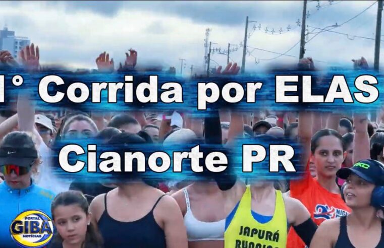 CIANORTE DEU UM SHOW NESTE DOMINGO DIA 8 DE MARÇO! Tª Corrida Por Elas