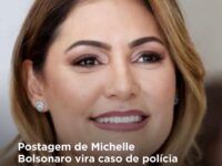 Michelle Bolsonaro compartilha vídeo com críticas à imprensa e episódio gera ameaças contra jornalistas