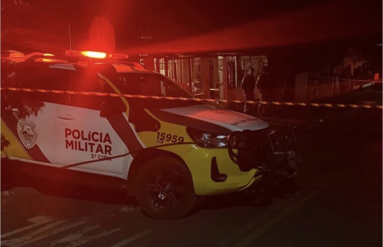 HOMEM É MORTO A TIROS NO DISTRITO DE VIDIGAL, EM CIANORTE