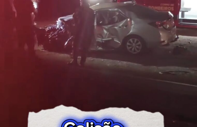 ACIDENTE ENTRE CAMINHÃO E COROLLA DEIXA UMA VÍTIMA FATAL NA PR-323