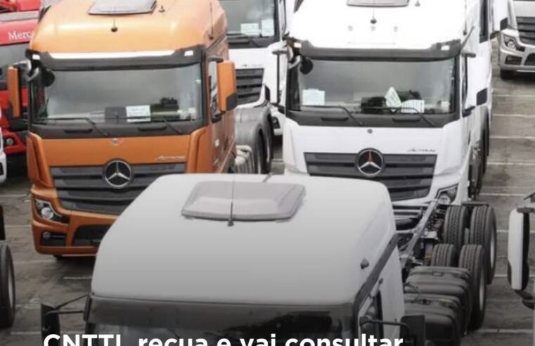 CNTTL recua e aguarda reunião antes de decidir apoio a possível greve de caminhoneiros