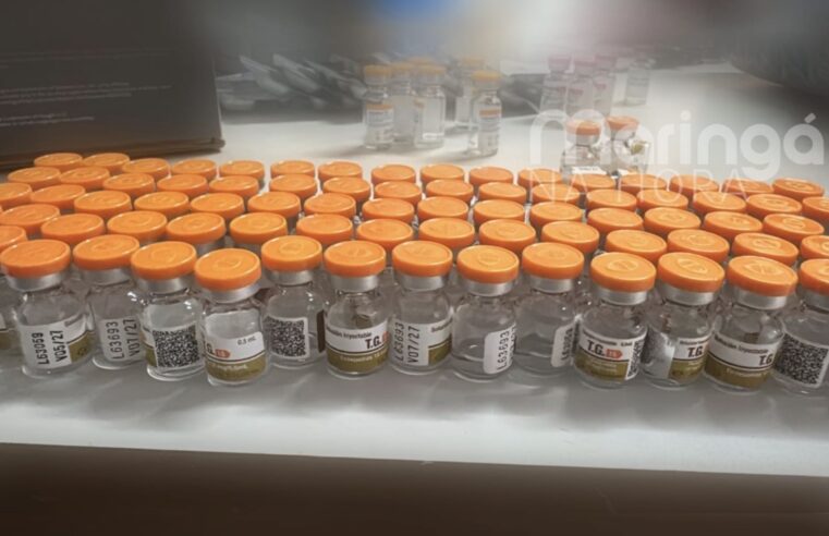 ROTAM do BPRv apreende medicamentos e mercadorias do Paraguai durante abordagem na PR-323, em Paiçandu