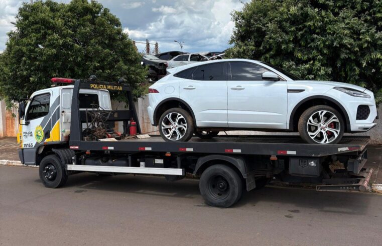 VEÍCULO FURTADO EM SÃO PAULO É RECUPERADO PELA PM EM CRUZEIRO DO OESTE