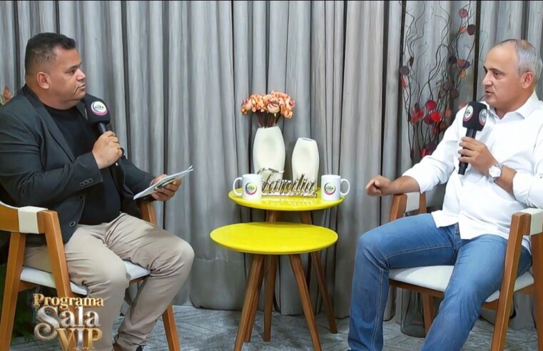 SERGINHO CONTA TUDO, NO PROGRAMA SALA VIP DO PORTAL GIBA NOTÍCIAS!