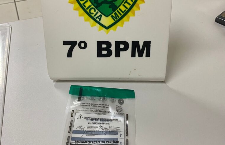 Homem é abordado com maconha após tentar fugir da polícia em Cruzeiro do Oeste