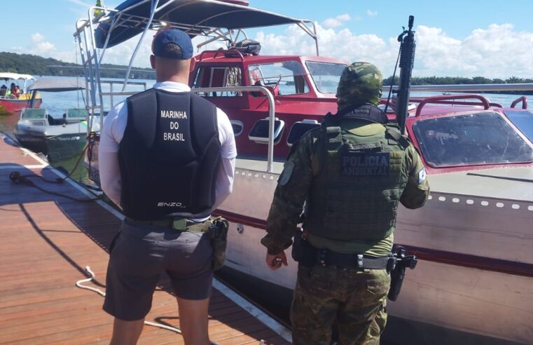Embarcação roubada é recuperada e suspeito preso em flagrante durante operação em Querência do Norte