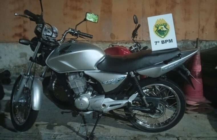 Menores são flagrados em motocicleta irregular em Tapejara