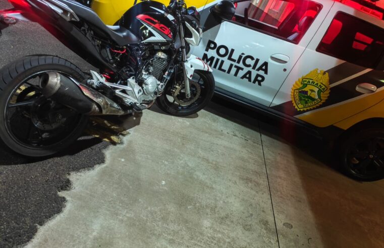 JOVEM SEM HABILITAÇÃO É FLAGRADO EM INFRAÇÃO DE TRÂNSITO