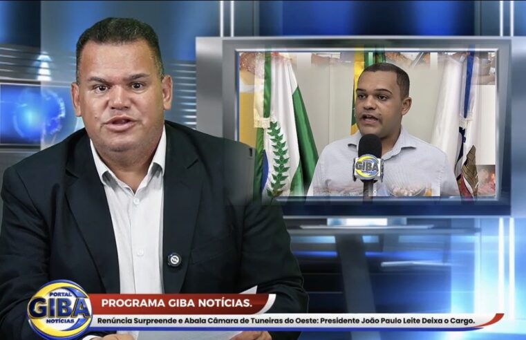 RENÚNCIA NA CÂMARA MUNICIPAL DE TUNEIRAS DO OESTE PR