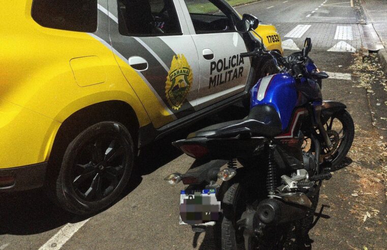 INFRAÇÃO DE TRÂNSITO EM CIANORTE: JOVEM É FLAGRADO EMPINANDO MOTOCICLETA EM VIA PÚBLICA