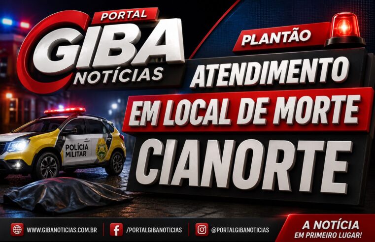 Homem em situação de rua é encontrado morto em avenida de Cianorte