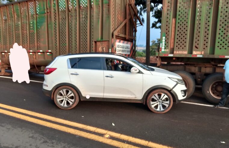 Motorista dorme ao volante e bate em semirreboque em São Tomé