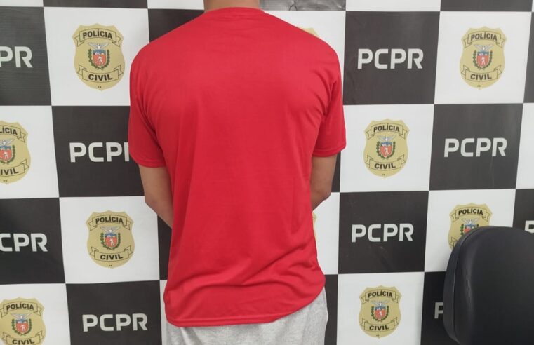 POLÍCIA CIVIL PRENDE HOMEM SUSPEITO DE AGREDIR O PRÓPRIO PAI EM CIANORTE