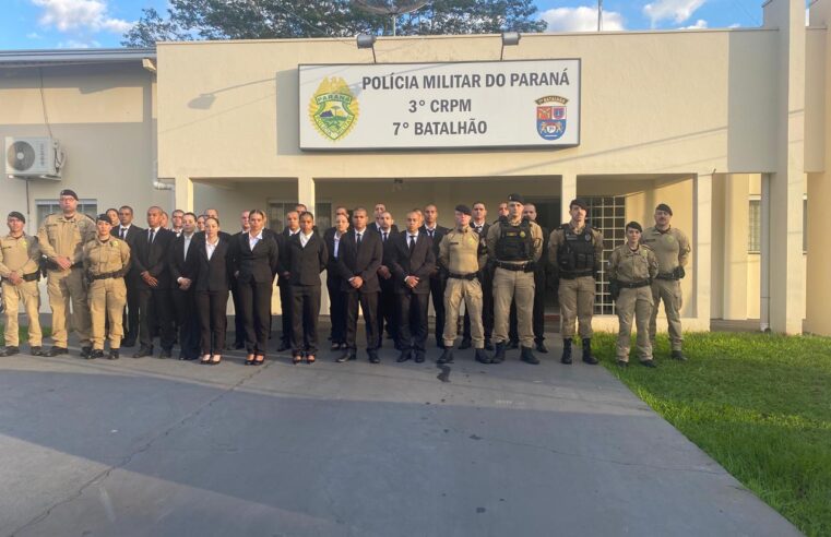 Alunos-soldados iniciam formação no 7º Batalhão da Polícia Militar