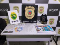 ROTAM e Polícia Civil fecham ponto de tráfico e apreendem crack em Cruzeiro do Oeste