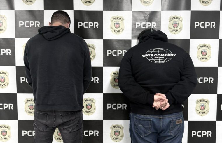 PCPR deflagra terceira fase da Operação Rota 323 e prende dois suspeitos de envolvimento com tráfico de drogas