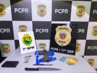 OPERAÇÃO POLICIAL APREENDE DROGAS E MATERIAIS DE TRAFICÂNCIA EM TAPEJARA