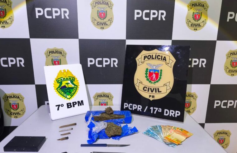 OPERAÇÃO POLICIAL APREENDE DROGAS E MATERIAIS DE TRAFICÂNCIA EM TAPEJARA