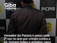 Vereador Márcio Gonçalves é preso pela segunda vez no ano por descumprir medida protetiva em Laranjeiras do Sul