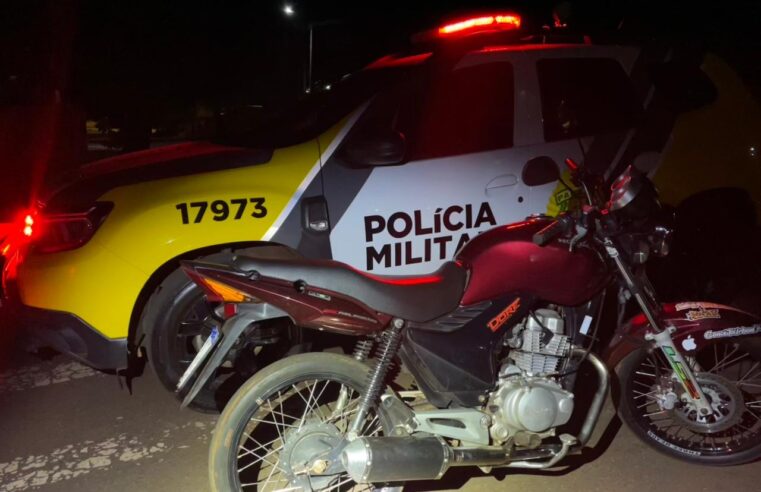 Motocicleta com escapamento adulterado é apreendida após denúncias em Jussara
