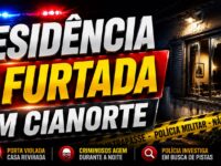RESIDÊNCIA É FURTADA EM CIANORTE