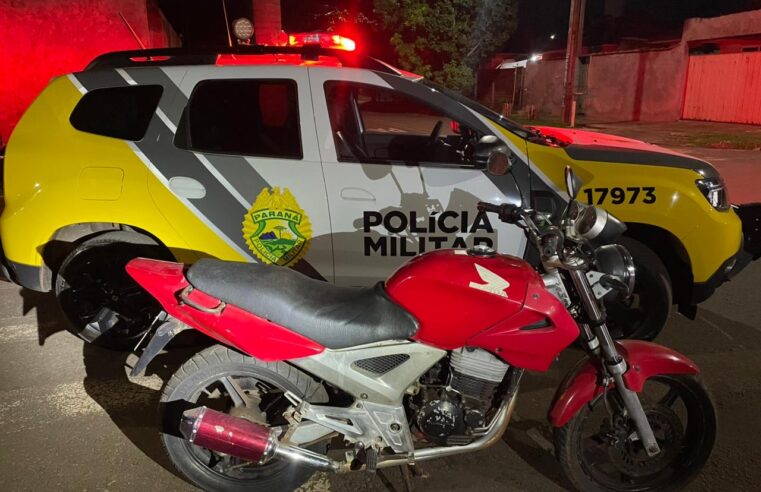 Motociclista é abordado após manobra irregular e tem veículo recolhido no Distrito de Vidigal