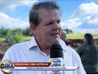 Estrada Santa Rita recebe pavimentação em Indianópolis