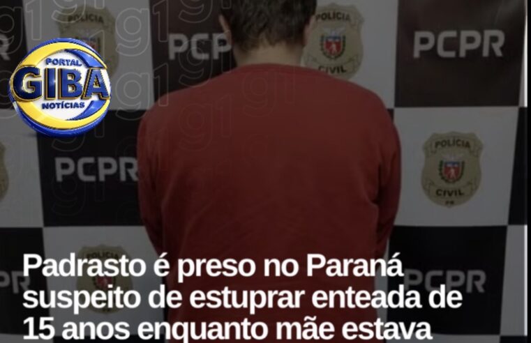 Homem é preso suspeito de estuprar a própria enteada em Cascavel; abusos ocorriam há três anos