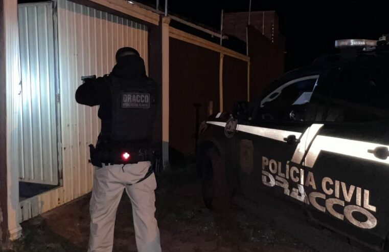 PCPR prende 27 suspeitos em operação contra tráfico interestadual