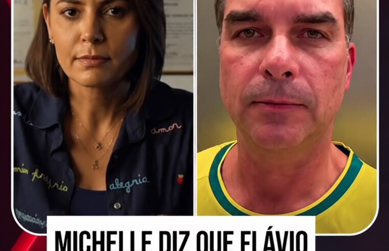 Em vídeo, Michelle Bolsonaro afirma ter sido desrespeitada por Flávio Bolsonaro em ligação e critica articulações do PL no Ceará