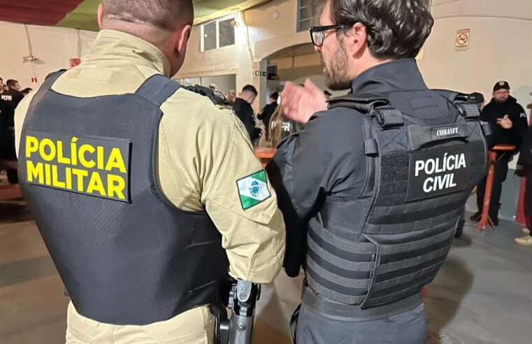 PCPR realiza grande operação e prende 20 suspeitos de integrar organização criminosa no Oeste e Sudoeste do Paraná