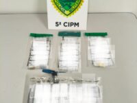 Jovem é detido com porções de substância semelhante a ecstasy após abordagem da PM em Cianorte