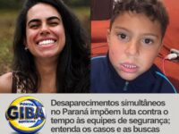 Desaparecimento de mulher em Sapopema e menino autista em Araucária mobiliza forças de segurança no Paraná