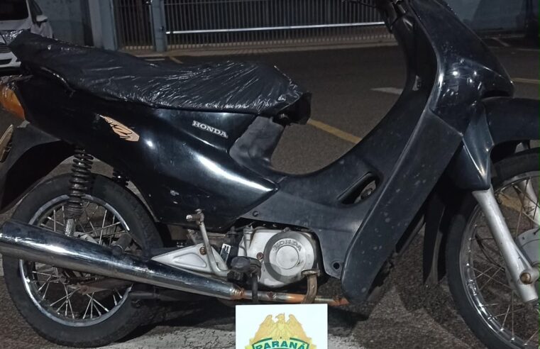 Motoneta com cerca de R$ 35 mil em débitos é recolhida durante abordagem em Cianorte