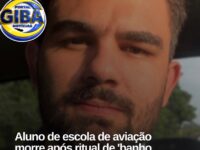 Homem morre após participar de ritual de “banho de óleo” em escola de aviação em Ponta Grossa