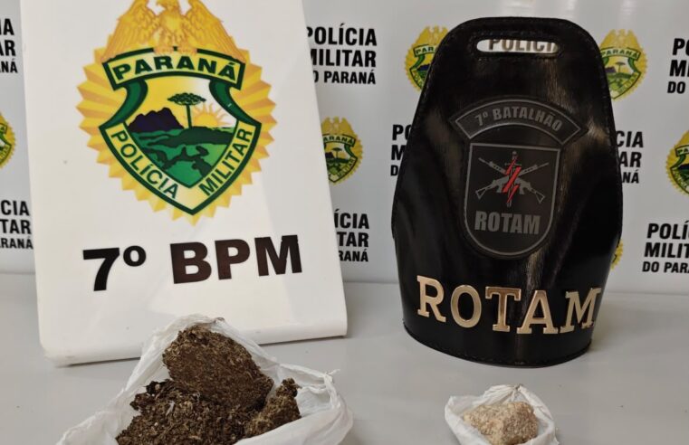 Polícia Militar realiza prisões e apreensões de drogas em Cruzeiro do Oeste e Moreira Sales