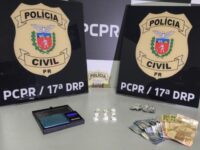 Operação conjunta prende mulher por tráfico e apreende cocaína em Tapejara