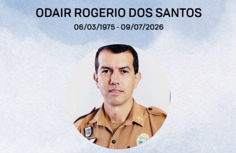 Subtenente da Polícia Militar Odair Rogério dos Santos morre aos 51 anos após batalha contra o câncer