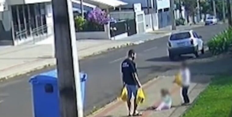 Pai indiciado por chutar filha já era investigado por suposta agressão contra enteado de 5 anos